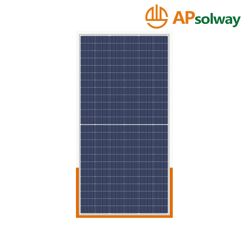 600W 144 Single Glass Half-chip Monocrystalline Solar Photovoltaic Module